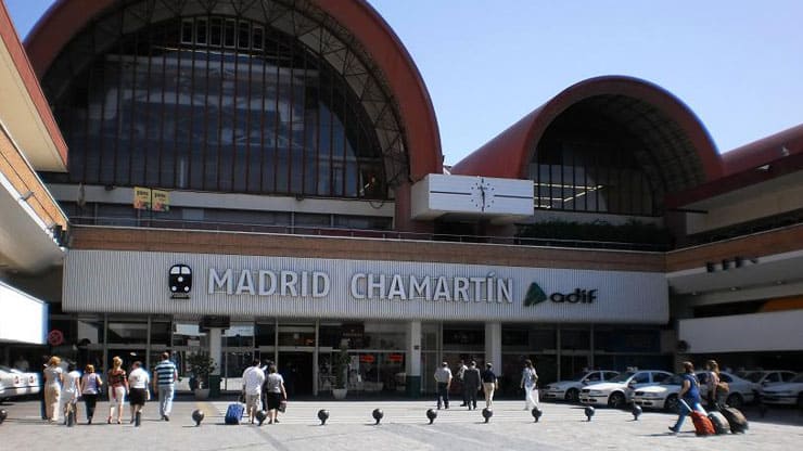 Madrid-ChamartÃ­n estaciÃ³n de tren